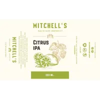 Mitchell's Backyard Brewery Citrus IPA