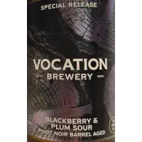 Vocation Brewery Blackberry & Plum Sour - Pinot Noir Barrel Aged