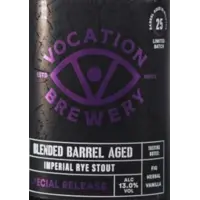 Vocation Brewery Blended Barrel Aged Imperial Rye Stout