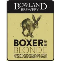 Bowland Brewery Boxer Blonde
