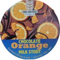 Three Brothers Brewing Co. Chocolate Orange Milk Stout