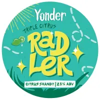 Yonder Brewing and Blending Triple Citrus Radler