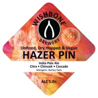 Wishbone Brewery Hazer Pin