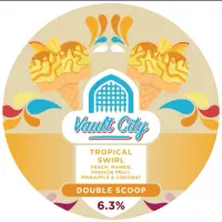 Vault City Tropical Swirl Double Scoop