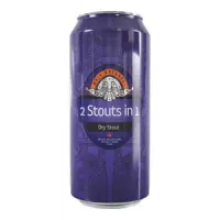 Ægir Bryggeri 2 Stouts in 1
