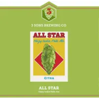 3 Sons Brewing Company All Star - Citra