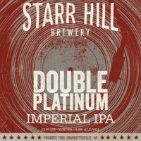 Starr Hill Brewery Double Platinum
