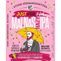 Etyeki Sörmanufaktúra Just For Fun - Málnás Hazy IPA