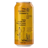 The Garden Brewery Hazy Double IPA: Tropical Juice Explosion