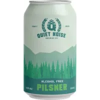 Quiet Noise Brewing Alcohol Free Pilsner