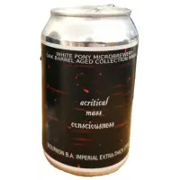 White Pony Microbirrificio Oak Barrel Aged Collection - Acritical Mass Consciousness