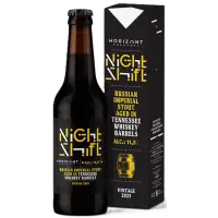 Horizont Brewing Night Shift (2023 Russian Imperial Stout Tennessee Whiskey Barrel Aged)