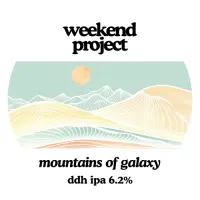 Weekend Project Brewing Co. Mountains of Galaxy