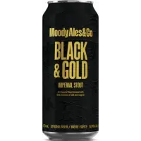 Moody Ales & Co. Black & Gold