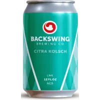 Backswing Brewing Company Citra Kolsch