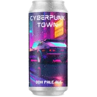 Game Over Brewing Co. Cyberpunk Town