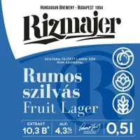Rizmajer Sörfözde Rumos Szilvás