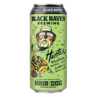 Black Raven Brewing Hunter Bourbon Barrel Aged Smoked Barleywine Ale