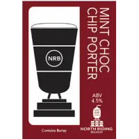 North Riding Brewery Mint Choc Chip Porter