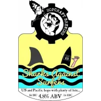 Hopcraft Brewing Sharks Against Surfers