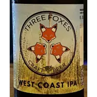 Three Foxes Craft Beer West Coast IPA