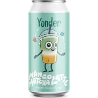 Yonder Brewing and Blending Mango Matcha Latte
