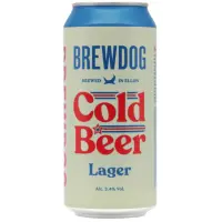 BrewDog Cold Beer Lager (3.4%)