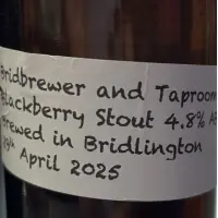 Bridbrewer And Taproom Limited Blackberry Stout