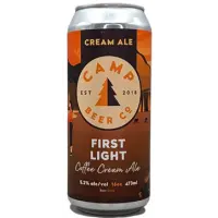 Camp Beer Co. First Light Coffee Cream Ale
