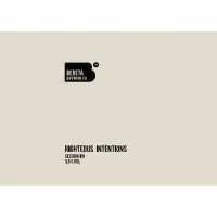 Bereta Brewing Co. Righteous Intentions