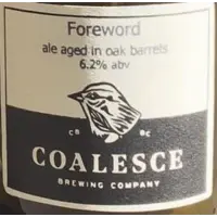 Coalesce Brewing Foreword