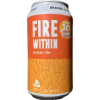 Akasha Brewing Company Fire Within Amber Ale
