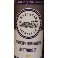 Masthead Brewing Company Participation Award