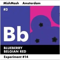 MishMash #14 Blueberry Belgian Red