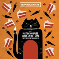 Hop Hooligans Pastry Sourpuss: Black Carrot Cake