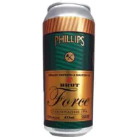 Phillips Brewing and Malting Co. Brut Force Champagne IPA