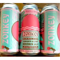 Phillips Brewing and Malting Co. Zonkey Barrel Aged Ginger & Lime Brown Ale