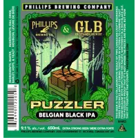 Phillips Brewing and Malting Co. Puzzler Belgian Black IPA
