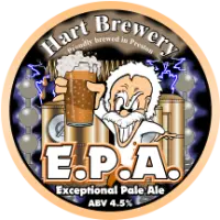 Oscar's Brewery (prev Hart and Hart of Preston) Hart of Preston - E.P.A (Exceptional Pale Ale)