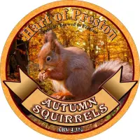 Oscar's Brewery (prev Hart and Hart of Preston) Hart of Preston - Autumn Squirrels