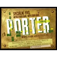 Černokostelecký Pivovar Porter Vanilka
