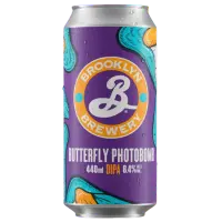 Brooklyn Brewery Butterfly Photobomb