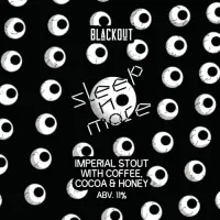 Blackout Brewing Sleep No More