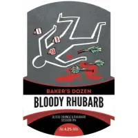 Baker's Dozen Brewing Co. Bloody Rhubarb