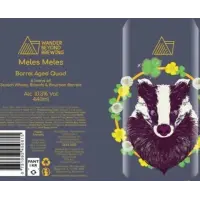 Wander Beyond Brewing Meles Meles