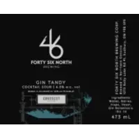 46 North Brewing Co. Gin Tandy