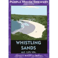 Bragdy Mŵs Piws (Purple Moose Brewery) Whistling Sands
