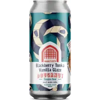 Vault City Blackberry Tonka Vanilla Glaze Doughnut