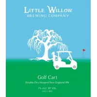 Little Willow Brewing Company Golf Cart