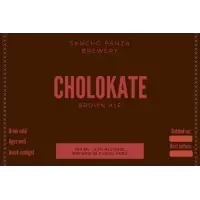 Sancho Panza Brewery Cholokate